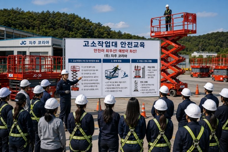 고소작업대 임대 비용 가격