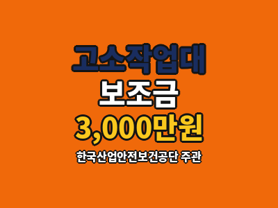 이동식 전동 리프트 임대 보다 정부 보조금 3000만원 받아 구매 하기